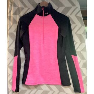 Under Armor Long Sleeve Cold Gear 3/4 Zip